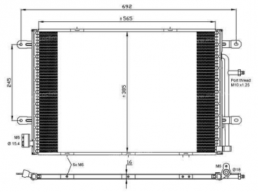 Exchanger Condenser OEM  | 8E0260403J - 8E0260403M | 35841 - 818190 - 8FC351304751 - 940139 - AC508000P - AI5239 - DCN02004 - DCN020040 - DCN020041 - DCN020042 - DCN020043 - DCN020044 - DCN020045 - DCN020046 - DCN020047 - DCN020048 - DCN020049 - TSP0225511