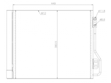 Exchanger Condenser OEM  | 4515000054 | 35937 - 8FC351304291 - 940185 - AC488000P - MC5013D