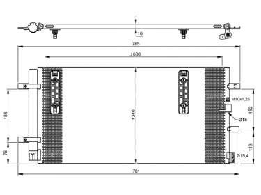 Exchanger Condenser OEM  | 8K0260401AA - 8K0260401AB - 8K0260401D - 8K0260401E - 8K0260403L - 8K0260403M - 8T0260403E | 0810.3046 - 35916 - 8880400450 - 8FC351303501 - AC457000P - AIA5297D - DCN32060 - DCN320600 - DCN320601 - DCN320602 - DCN320603 - DCN320604 - DCN320605 - DCN320606 - DCN320607 - DCN320608 - DCN320609 - TSP0225671