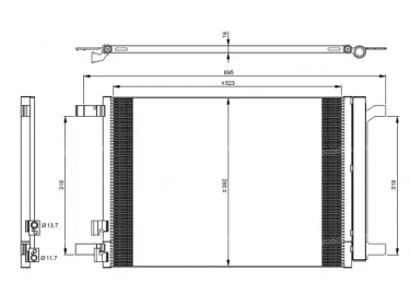 Exchanger Condenser OEM  | 5Q0816411AA - 5Q0816411AB - 5Q0816411AH - 5Q0816411AJ - 5Q0816411AK - 5Q0816411AM - 5Q0816411AN - 5Q0816411AP - 5Q0816411AR - 5Q0816411BC - 5Q0816411BF - 5Q0816411BH - 5Q0816411M - 5Q0816411N - 5Q0816411S - 5Q0816411T - 5QM816411 - 5QM816411A - 5WA816411A | 0810.3101 - 30311692 - 35968 - 814375 - 8880400495 - 8FC351343111 - 940319 - AC772000P - CF20274 - DCN32066 - DCN320660 - DCN320661 - DCN320662 - DCN320663 - DCN320664 - DCN320665 - DCN320666 - DCN320667 - DCN320668 - DCN320669 - VNA5335D