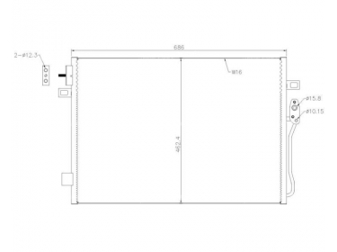 Exchanger Condenser OEM  | 68038244AA | 0818.2029 - 24-31349 - 350098 - 940379 - CR5100