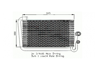 Exchanger Evaporator  | 7582607 | 1225341 - 12253410 - 12253411 - 12253412 - 12253413 - 12253414 - 12253415 - 12253416 - 12253417 - 12253418 - 12253419 - FTV021