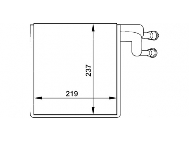 Warmtewisselaar Verdamper  | 4099149 |