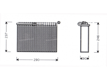 Exchanger Evaporator  | 60815118 |