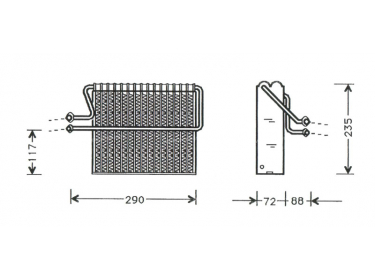 Warmtewisselaar Verdamper  | 7701038212 | RTV004