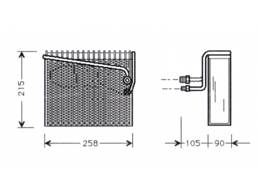 Exchanger Evaporator  | 46722263 - 7582606 - 7780349 | 1225353 - 12253530 - 12253531 - 12253532 - 12253533 - 12253534 - 12253535 - 12253536 - 12253537 - 12253538 - 12253539 - FTV072