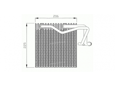 Warmtewisselaar Verdamper  | 6444B9 - 9444B9 | 36095 - PEV287