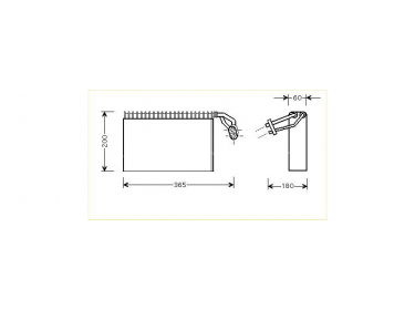 Warmtewisselaar Verdamper  | 0008352774 - A0008352774 | MSV317