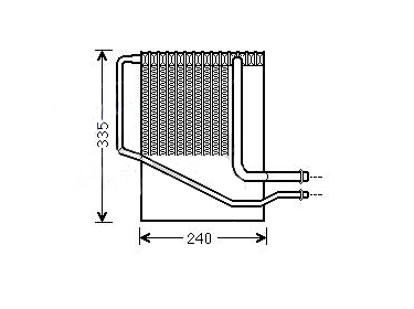 Exchanger Evaporator  |  | CRV099