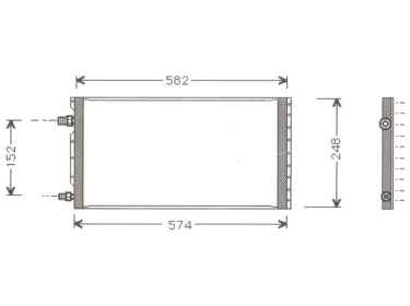 Warmtewisselaar Condensor Delphi Delphi 52465398 |  | 022299OR - 52465398 - UV5006