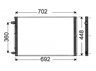 Exchanger Condenser Delphi Delphi 52466714 |  | 62022417ORA - UV5010