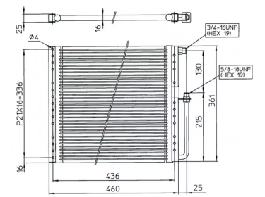 Permutador Condensador Sanden CONDENSEUR SANDEN |  | 30311516 - 88.12.0507.a - CO00113 - MFC-2046AE - MFC-2046AEE - MFC-2046AEF - SMFC-2046AE - SZ-RU35400E - UMFC-2046AE - UV5000 - UZ-RU35400E - Z-RU35400E - Z-RU35400EE - Z-RU35400EF