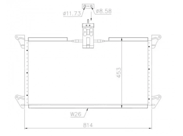 Echangeur Condenseur OEM  | 1354110 | 35061 - 53254 - 94538