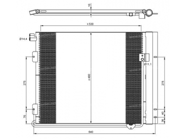 Serpentin Condensador OEM  |  | 0837.3004 - 35933 - 8FC351029371 - 940179 - AC126000P - MN5072D