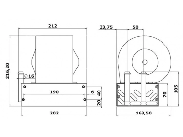 Exchanger HEGOA heating system Nu HEGOA 2 - Sortie à droite -12V |  |