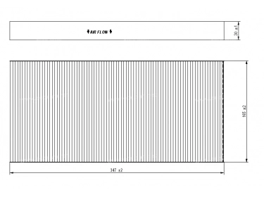 Luftverteilung Kabinepollenfilter FILTRE POUSSIERE | 1062253 - XS4H16N619AB | 1215904 - 12159040 - 12159041 - 12159042 - 12159043 - 12159044 - 12159045 - 12159046 - 12159047 - 12159048 - 12159049 - 1987431045 - 698487 - 7401430 - LA78 - MP041 - TSP0325048