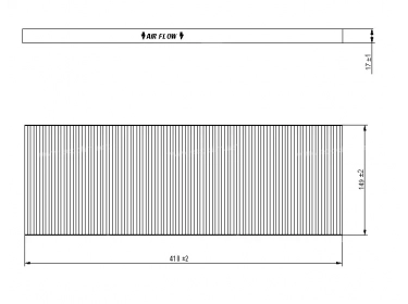 Air distribution Pollen cabin filter FILTRE POUSSIERE | 1808602 | 1205601 - 12056010 - 12056011 - 12056012 - 12056013 - 12056014 - 12056015 - 12056016 - 12056017 - 12056018 - 12056019 - 1987431010 - 68806 - 698165 - LA11 - MP009 - TSP0325015