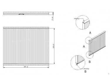 Diffusion d'air Filtre pollen Filtre habitacle FILTRE POUSSIERE | 1808605 - 90510338 | 1987431016 - 68800 - 698167 - 9007439 - LA36 - MP015 - TSP0325017