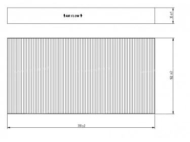 Luchtverdeler Pollen- & Cabinefilter FILTRE POUSSIERE | 6447S5 - 99657221902 | 1215112 - 12151120 - 12151121 - 12151122 - 12151123 - 12151124 - 12151125 - 12151126 - 12151127 - 12151128 - 12151129 - 1987431007 - 698203 - 7401405 - LA32 - MP055 - TSP0325019