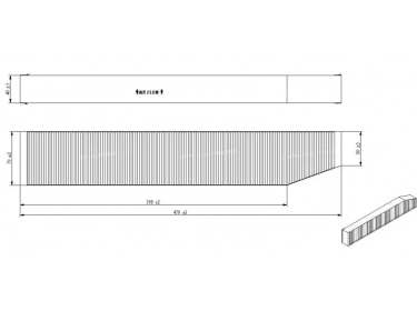 Luchtverdeler Pollen- & Cabinefilter FILTRE POUSSIERE | 05013595AA - 82204691 - 82208300 | 3100039