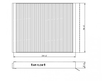 Diffusion d'air Filtre pollen Filtre habitacle FILTRE POUSSIERE | 9999Z07011 | 1215326 - 12153260 - 12153261 - 12153262 - 12153263 - 12153264 - 12153265 - 12153266 - 12153267 - 12153268 - 12153269 - MP187