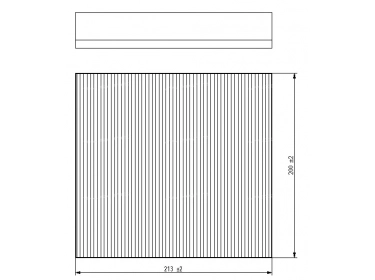 Difusão de ar Filtro de pólen Filtro habitáculo FILTRE POUSSIERE |  | MP200