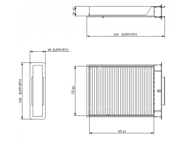 Diffusion d'air Filtre pollen Filtre habitacle FILTRE POUSSIERE | 6447TT - 885080H010 | MP207 - SC4054