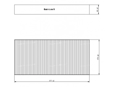 Luchtverdeler Pollen- & Cabinefilter FILTRE POUSSIERE | 1497497080 - 6447YK |