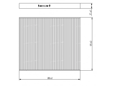 Air distribution Pollen cabin filter FILTRE POUSSIERE | 1557375 - 46723321 - 51854923 |