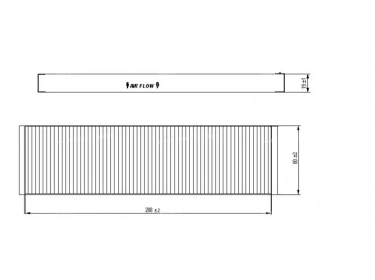 Air distribution Pollen cabin filter FILTRE POUSSIERE | 971331J000 |