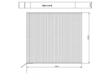 Diffusion d'air Filtre pollen Filtre habitacle FILTRE POUSSIERE | 27891JY15A |