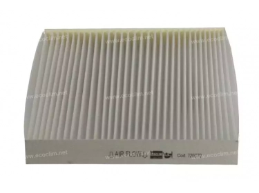 Diffusion d'air Filtre pollen Filtre habitacle FILTRE POUSSIERE | 1718237 |