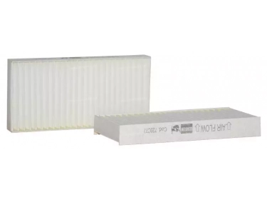 Diffusion d'air Filtre pollen Filtre habitacle FILTRE POUSSIERE | 55111302AA |