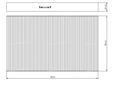 Luftverteilung Kabinepollenfilter FILTRE CHARBON ACTIF - COMBINE | 46723024 | 1215120CA - 1215120CA0 - 1215120CA1 - 1215120CA2 - 1215120CA3 - 1215120CA4 - 1215120CA5 - 1215120CA6 - 1215120CA7 - 1215120CA8 - 1215120CA9 - 698751 - MC598 - TSP0325166