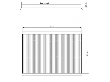 Diffusion d'air Filtre pollen Filtre habitacle FILTRE CHARBON ACTIF - COMBINE | A9068300318 | MC677