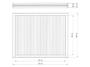 Diffusion d'air Filtre pollen Filtre habitacle FILTRE POUSSIERE | 42356H0P08 - 7622130 - 7622973 | SC 80006