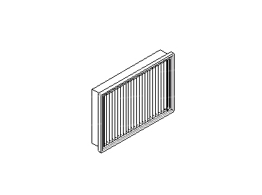 Diffusion d'air Filtre pollen Filtre habitacle FILTRE POUSSIERE | 11005897 - 15845753 |