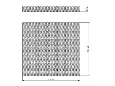 Diffusion d'air Filtre pollen Filtre habitacle  | 206979K140 |