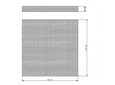 Diffusion d'air Filtre pollen Filtre habitacle  | 206979K150 |