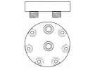 Compressor Sanden Fix R134a SD7H15 TYPE : SD7H15 | 001103234 - 3550921M91 - 6005016248 - 85817170 - 87556183 - A7010647 | 1012-51213 - 7851 - 7851E - 7851F - 78569 - C8807206A - CP002-1 - CP00533 - S7851 - U7851