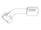 Conexão Para crimpar alumínio mangueira padrão 45° FEMELLE FLARE |  |