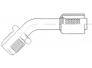 Fitting Aluminium standard fitting 45° MALE FLARE |  |