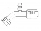 Conexão Para cravar aço mangueira padrão 45° FEMELLE ORING 1'' + PP R134a |  | 1222758 - 12227580 - 12227581 - 12227582 - 12227583 - 12227584 - 12227585 - 12227586 - 12227587 - 12227588 - 12227589 - 60645008