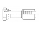 Conexão Para cravar aço mangueira padrão Direito FEMELLE 1'' ORING |  | 1222638 - 12226380 - 12226381 - 12226382 - 12226383 - 12226384 - 12226385 - 12226386 - 12226387 - 12226388 - 12226389