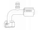 Conexão Para crimpar alumínio mangueira padrão 90° FEMELLE ORING PP R134a |  | 14936 - 35-B1321-3