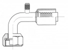 Fitting Steel reduced diameter fittings 90° FEMELLE ORING PP 1/4 SAE |  |