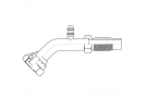 Raccord Réutilisable 45° FEMELLE ORING 1'' + PP R134a |  |