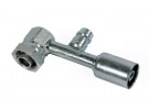 Fitting Steel standard fittings 90° FEMELLE ORING PP R134a LONG M8 |  |