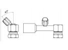 Fitting Steel reduced diameter fittings 90° FEMELLE ORING 1'' + PP R134a |  |