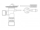 Valvula Bulbo ORING - EGALISATION FEMELLE | 1280333C1 - 176.713.0 - 1767130 - 30389000 - AH140818 | 03113102 - 03113187 - 3500-91204 - 38611 - DT03